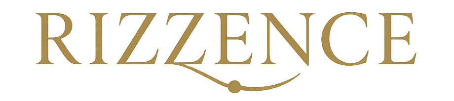 Rizzence brand jewelery logo